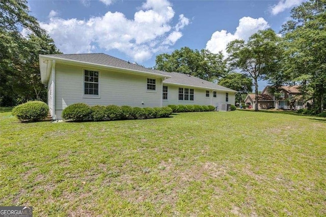 204 Old Oak Rd, Macon, GA 31216 - rear view of property with a yard