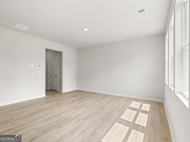 504 Oak View Ln, Dallas, GA 30157 - empty room with light wood-type flooring and baseboards