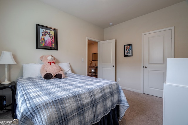 410 Meadowbend Cir, Athens, GA 30606 - bedroom with carpet flooring and baseboards