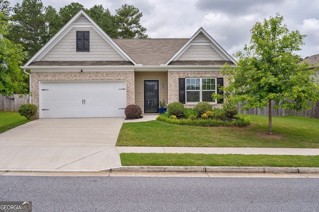 410 Meadowbend Cir, Athens, GA 30606 - view of front of house featuring brick siding, concrete driveway, and roof with shingles