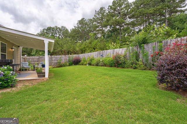410 Meadowbend Cir, Athens, GA 30606 - fenced backyard featuring a patio area