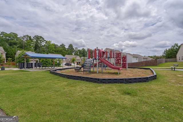 410 Meadowbend Cir, Athens, GA 30606 - community play area with a gazebo