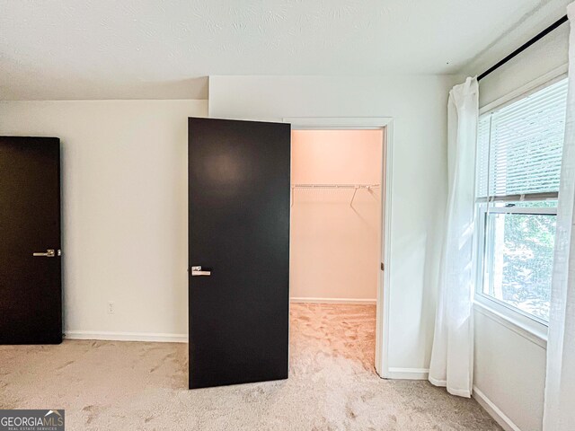 3150 Stratford Green Pl, Avondale Estates, GA 30002 - unfurnished bedroom featuring a walk in closet, multiple windows, carpet flooring, and a closet