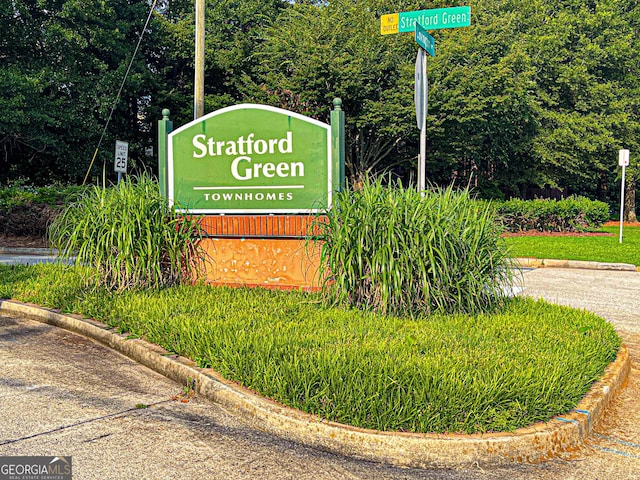 3150 Stratford Green Pl, Avondale Estates, GA 30002 - view of community sign