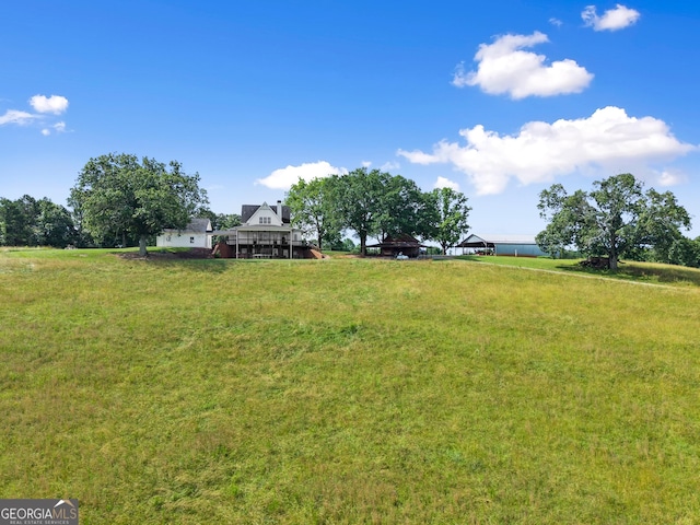 429 Hubert Harris Rd, Cornelia, GA 30531 - view of green lawn featuring a carport
