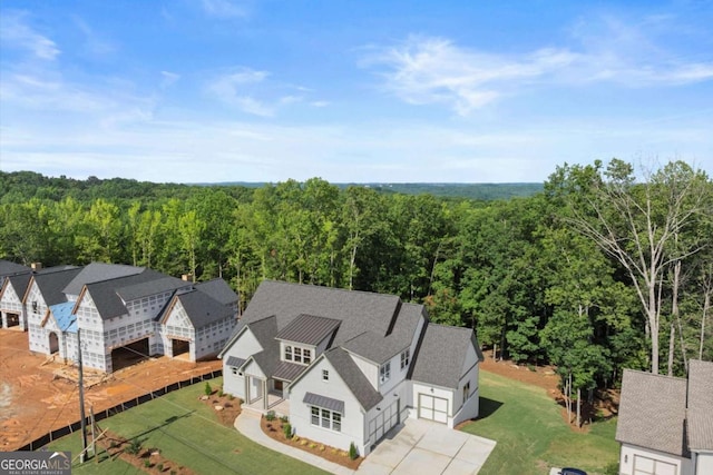 6750 Pannell Rd, Buford, GA 30518 - bird's eye view of a forest