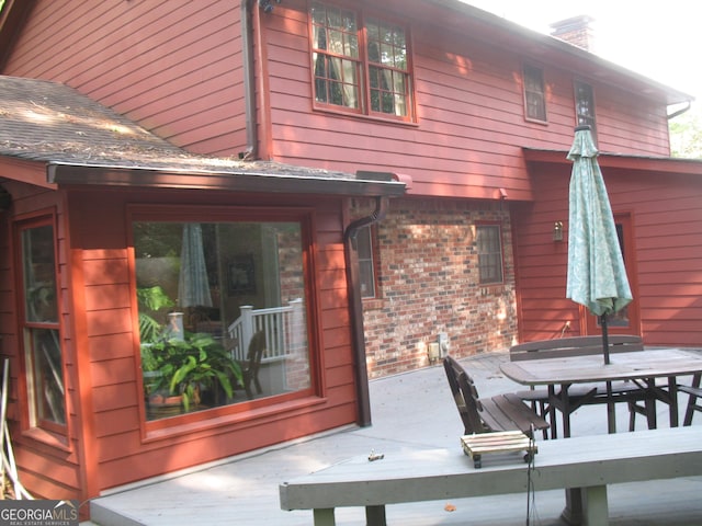 4098 Nancy Creek Way NE, Brookhaven, GA 30319 - view of patio / terrace with outdoor dining area