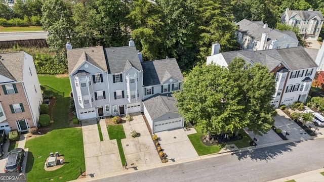 1714 Indian Way, Cumming, GA 30040 - aerial view of residential area