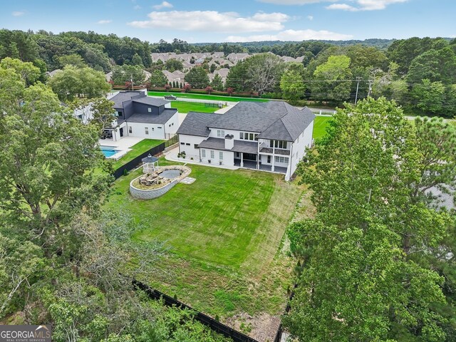 3735 Hamilton Mill Rd, Buford, GA 30519 - aerial view of property and surrounding area