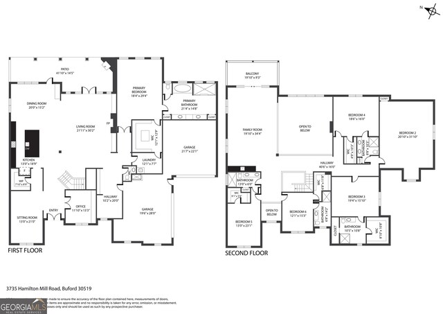 3735 Hamilton Mill Rd, Buford, GA 30519 - view of home floor plan