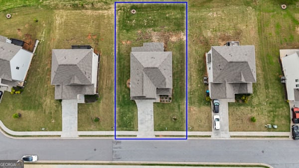 1494 Weeping Tree Cir, Hoschton, GA 30548 - view of property location featuring property boundaries highlighted