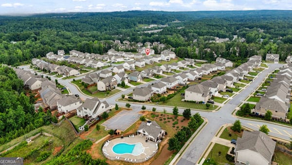1494 Weeping Tree Cir, Hoschton, GA 30548 - view of property location featuring nearby suburban area