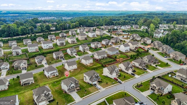 1494 Weeping Tree Cir, Hoschton, GA 30548 - aerial perspective of suburban area