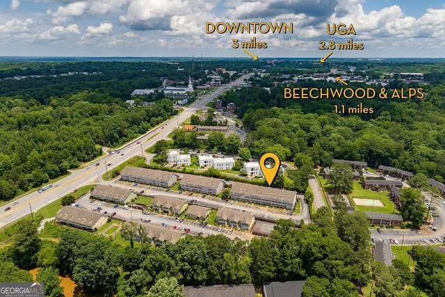2505 Broad St W Unit 314, Athens, GA 30606 - aerial view