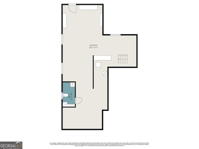 1260 Fork Creek Trl, Decatur, GA 30033 - view of home floor plan