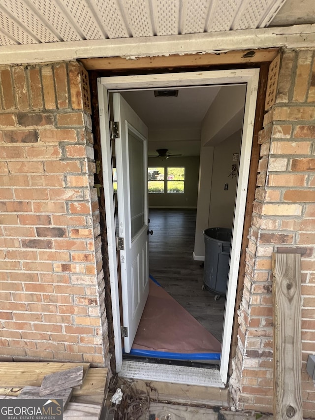 7128 Lady Heidi Ct, Jonesboro, GA 30236 - property entrance with brick siding