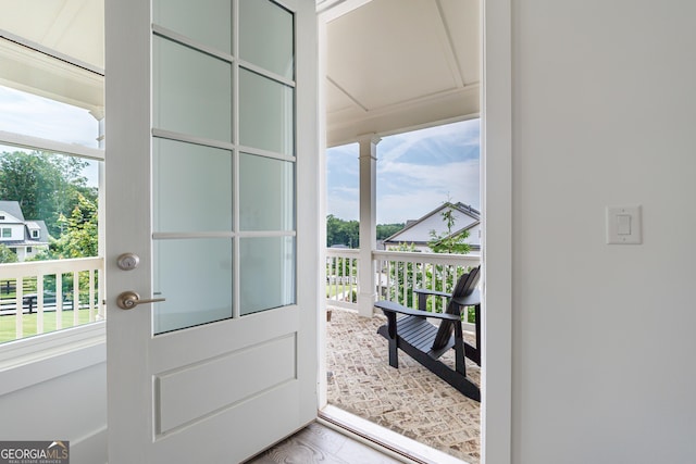 15755 Burdette Ct, Milton, GA 30004 - view of doorway to outside