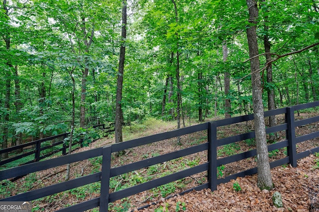 15755 Burdette Ct, Milton, GA 30004 - gate with a wooded view