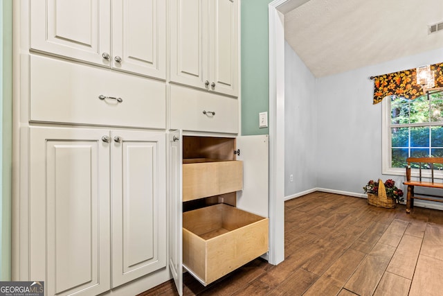 5832 Sycamore Ridge Dr, Sugar Hill, GA 30518 - mudroom with dark wood-style flooring and baseboards