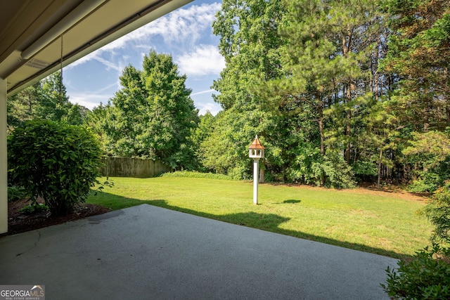 5832 Sycamore Ridge Dr, Sugar Hill, GA 30518 - view of yard featuring a patio