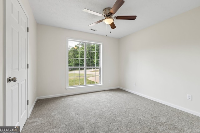 501 Llewellyn Ct, Jenkinsburg, GA 30234 - unfurnished bedroom with carpet floors and ceiling fan