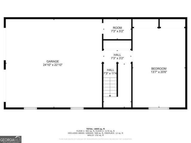 1404 Lancaster Ct, Mcdonough, GA 30252 - view of floor plan / room layout