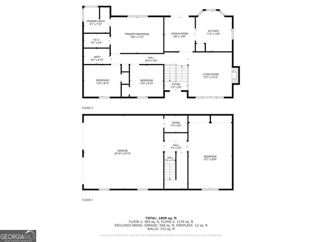 1404 Lancaster Ct, Mcdonough, GA 30252 - view of home floor plan