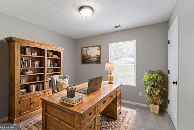 1404 Lancaster Ct, Mcdonough, GA 30252 - home office with baseboards and light carpet