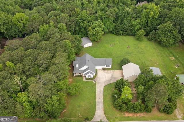 2333 Old Newnan Rd, Carrollton, GA 30116 - aerial view of a heavily wooded area