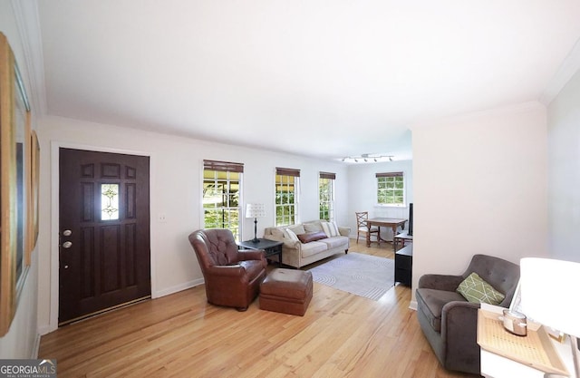 221 College Cir, Athens, GA 30605 - living area with light wood finished floors and baseboards