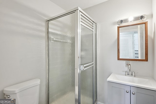 3611 Radcliffe Blvd, Decatur, GA 30034 - full bath with vanity and a stall shower