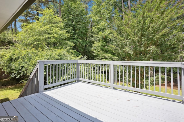 3611 Radcliffe Blvd, Decatur, GA 30034 - view of wooden deck