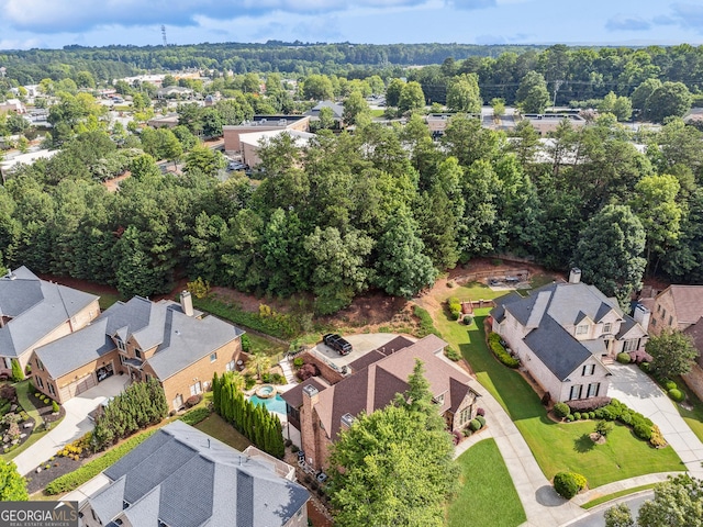 3410 Enclave Mill Ct, Dacula, GA 30019 - aerial perspective of suburban area