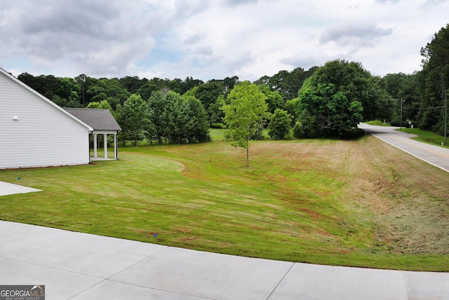 797 Ode Peppers Rd, Winder, GA 30680 - view of grassy yard featuring a forest view