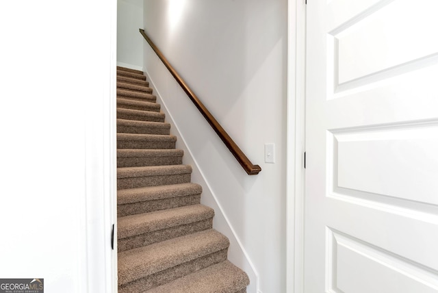 797 Ode Peppers Rd, Winder, GA 30680 - view of staircase