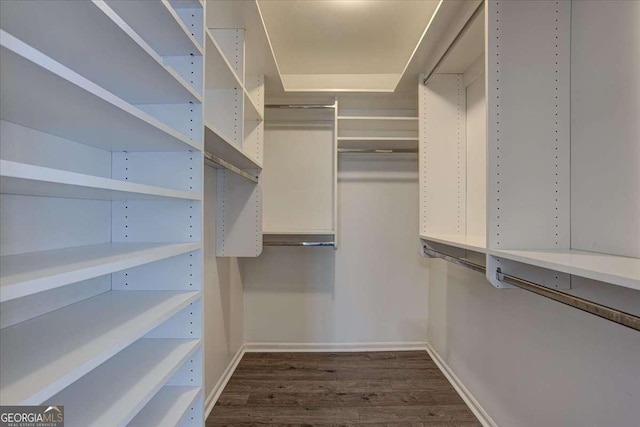 6851 Roswell Rd Unit G20, Sandy Springs, GA 30328 - spacious closet featuring dark wood finished floors