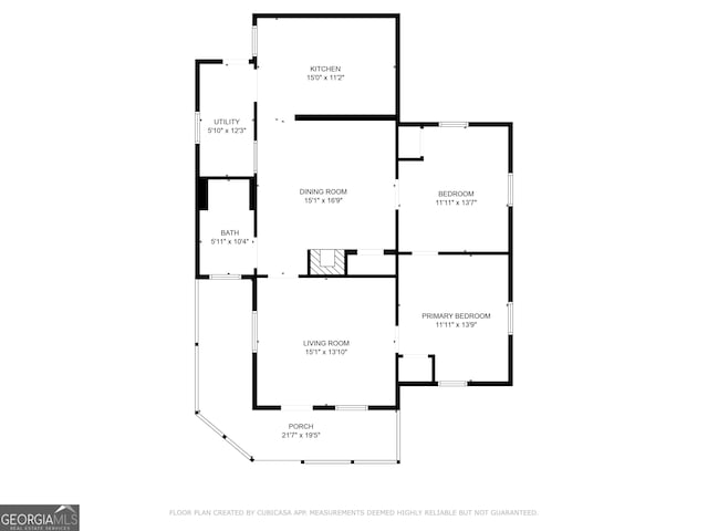 708 Degroat St, Lagrange, GA 30241 - view of floor plan / room layout
