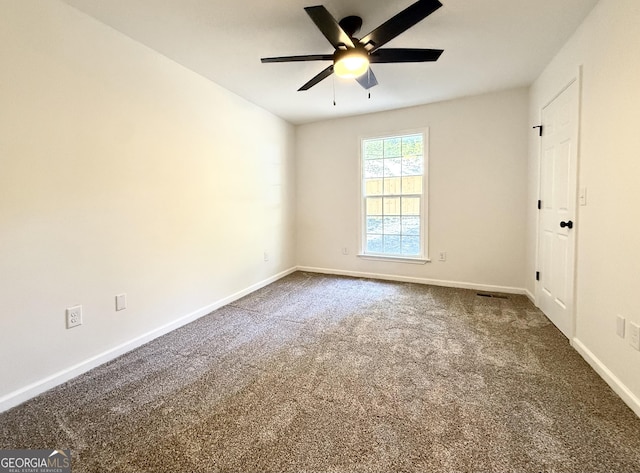 83 Austin Ct, Dahlonega, GA 30533 - spare room with a ceiling fan and carpet floors