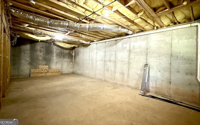 83 Austin Ct, Dahlonega, GA 30533 - view of unfinished basement