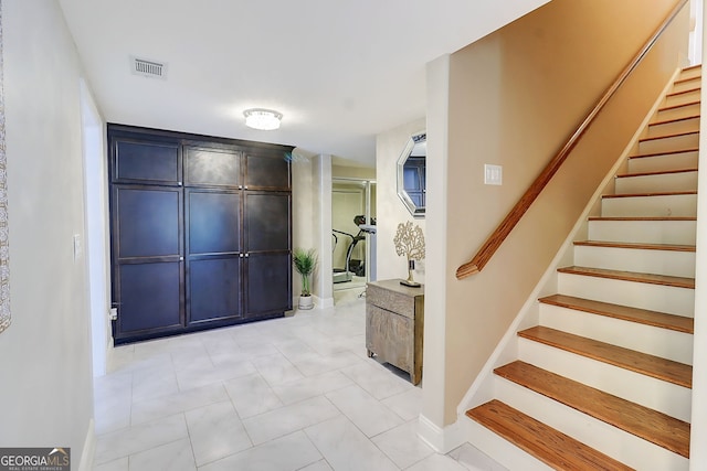 805 Cog Hl, Mcdonough, GA 30253 - foyer entrance featuring stairs and baseboards