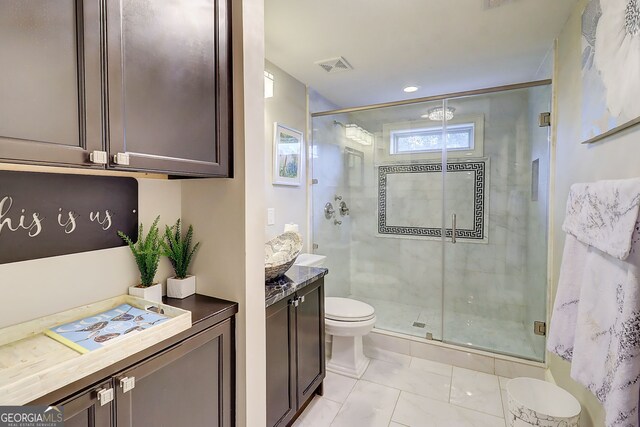 805 Cog Hl, Mcdonough, GA 30253 - full bathroom featuring a stall shower and vanity