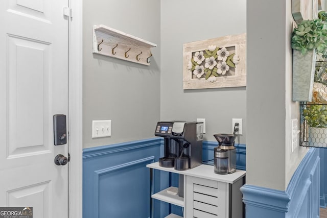 89 Crestview Dr, Guyton, GA 31312 - mudroom featuring wainscoting