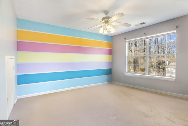 8810 Brookhurst Trl, Gainesville, GA 30506 - empty room with a ceiling fan and baseboards