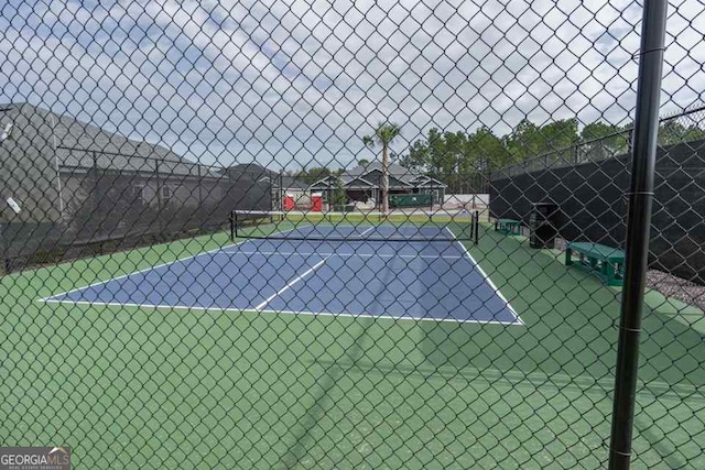 204 Camden Woods Pkwy, Kingsland, GA 31548 - view of tennis court