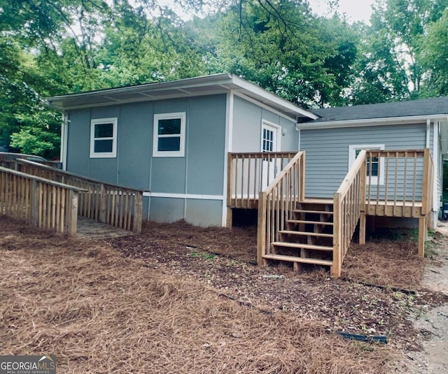 5153 Westbrook Pl, Union City, GA 30291 - view of property exterior featuring a deck