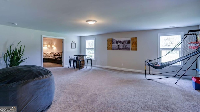 8325 Post Oak Ln, Gainesville, GA 30506 - living area with carpet floors and baseboards