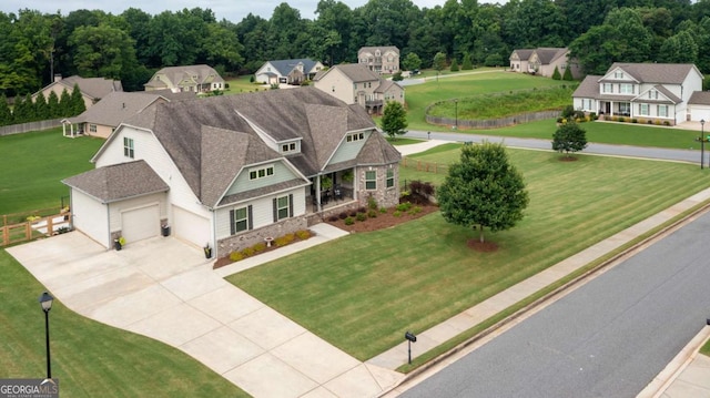8325 Post Oak Ln, Gainesville, GA 30506 - aerial view of property and surrounding area