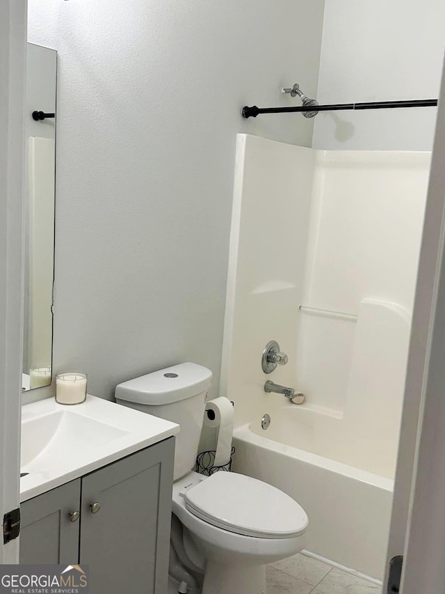 6834 White Walnut Way, Braselton, GA 30517 - full bath featuring vanity and shower / washtub combination