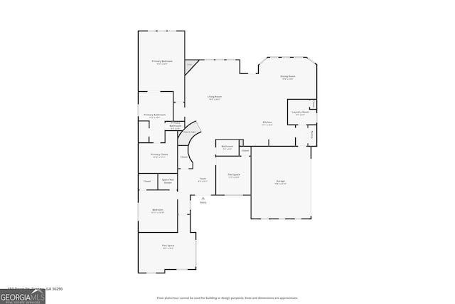 150 Dean Dr, Tyrone, GA 30290 - view of home floor plan