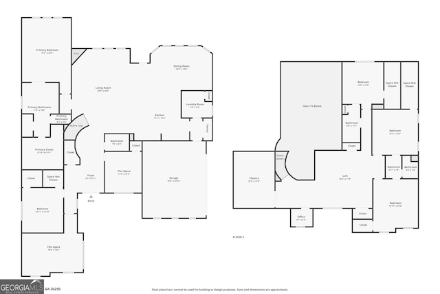 150 Dean Dr, Tyrone, GA 30290 - view of floor plan / room layout